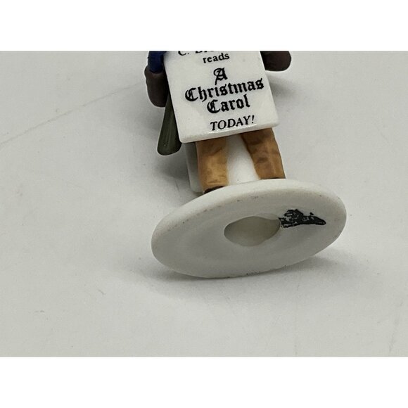 Dickens Village A CHRISTMAS CAROL READING by Charles Dickens, Limited Edition - Picture 15 of 16